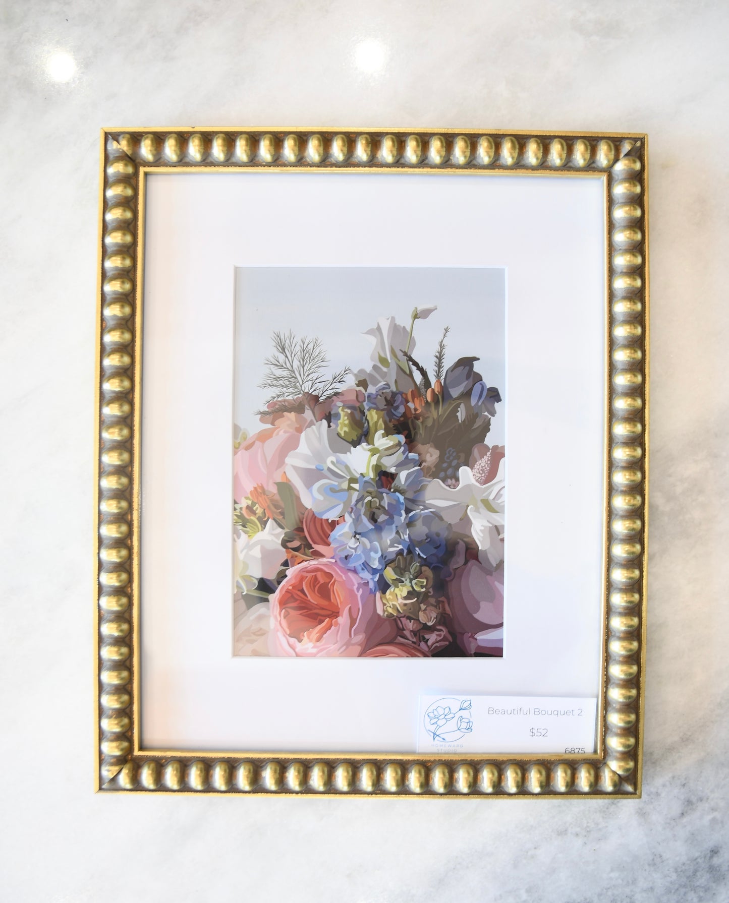 Beautiful Bouquet 2 Framed Print