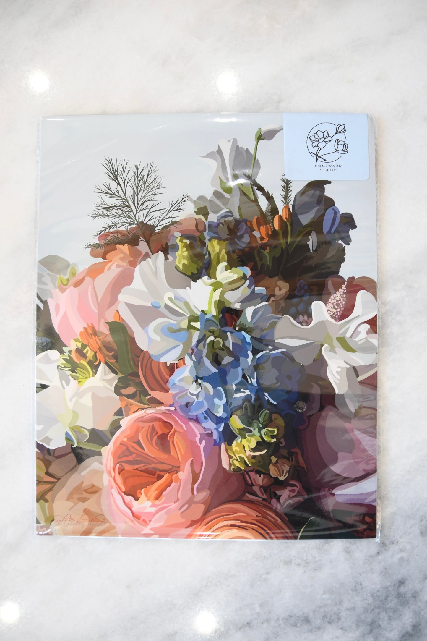 Beautiful Bouquet II Print 8x10