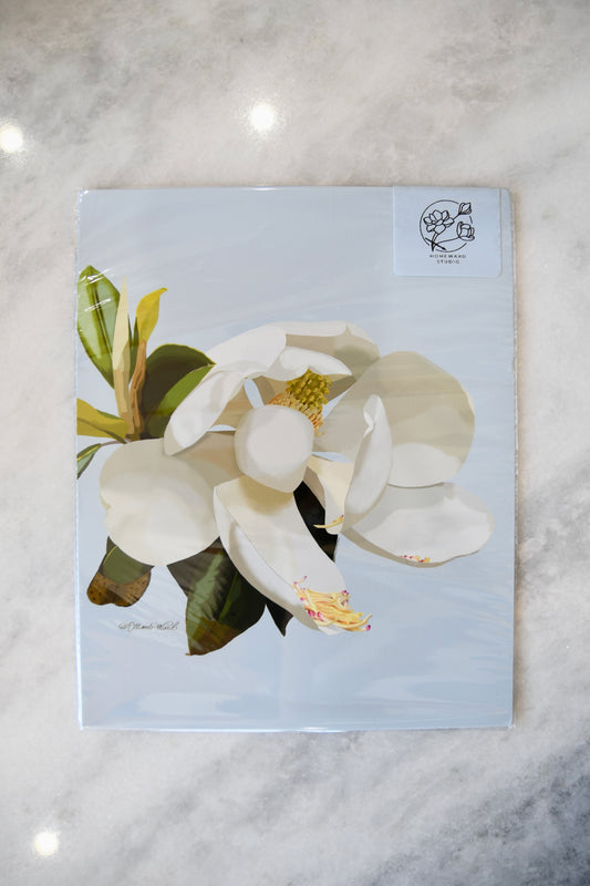 Shedding Magnolia Print 8x10