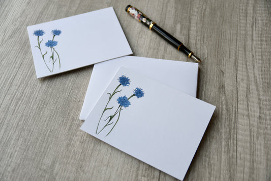 Bleuet Personalized Notecards