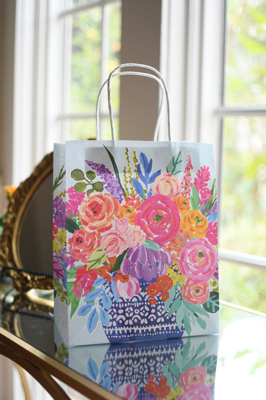 Ginger Blooms Gift Bag