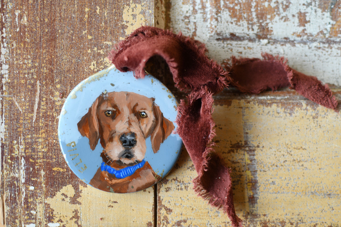 Custom Pet Portrait Ornament