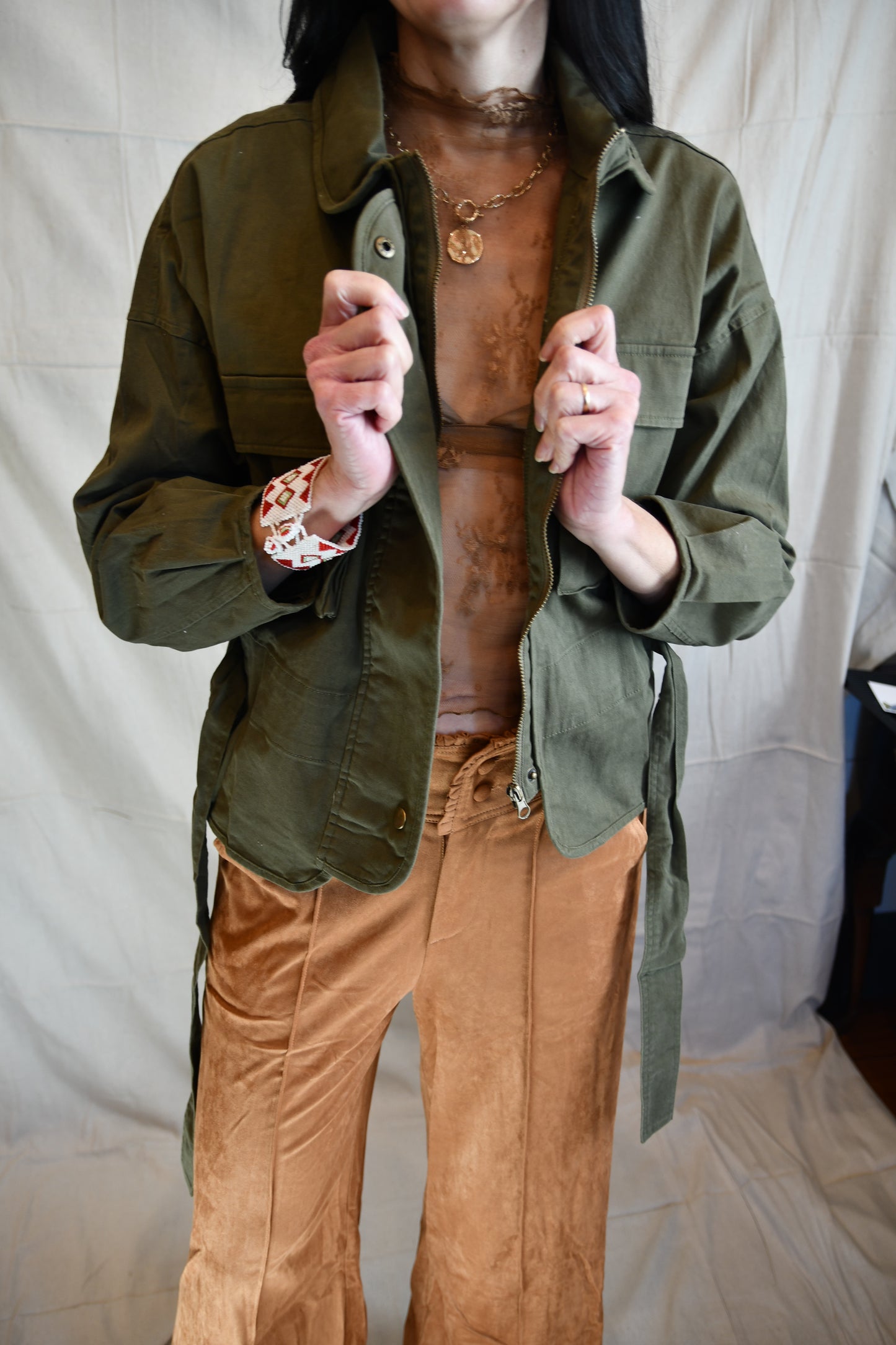 Cropped Trench