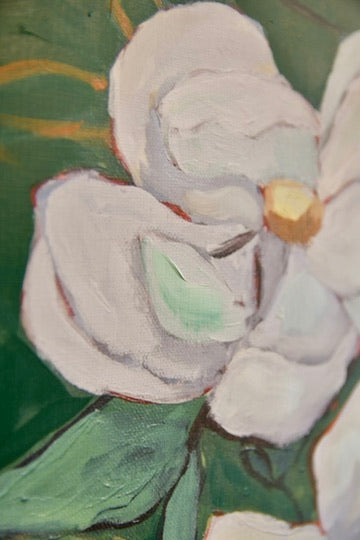 Poetry in Green - Embellished Signed Print