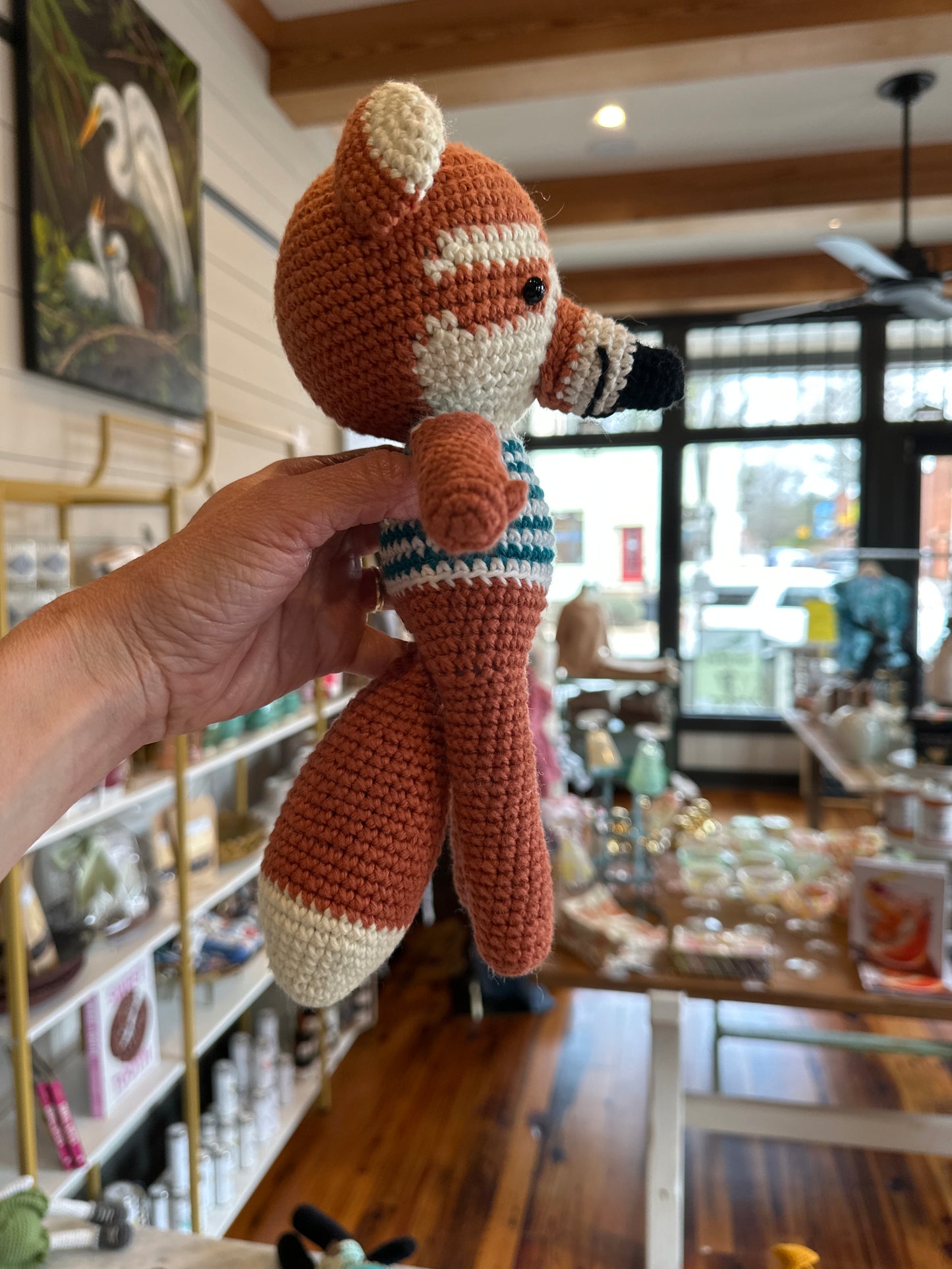 Liam - Crochet Fox