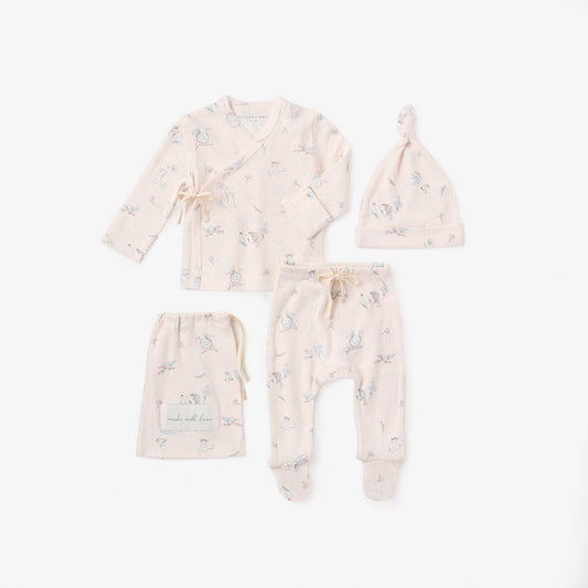 Mouse ORGANIC COTTON POINTELLE LAYETTE