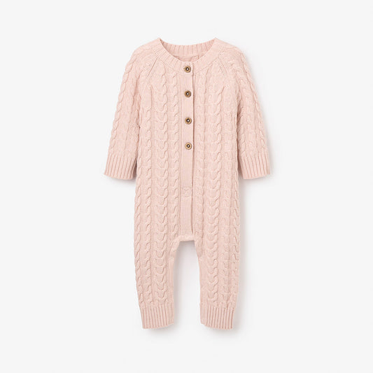 Blush Cable Jumpsuit