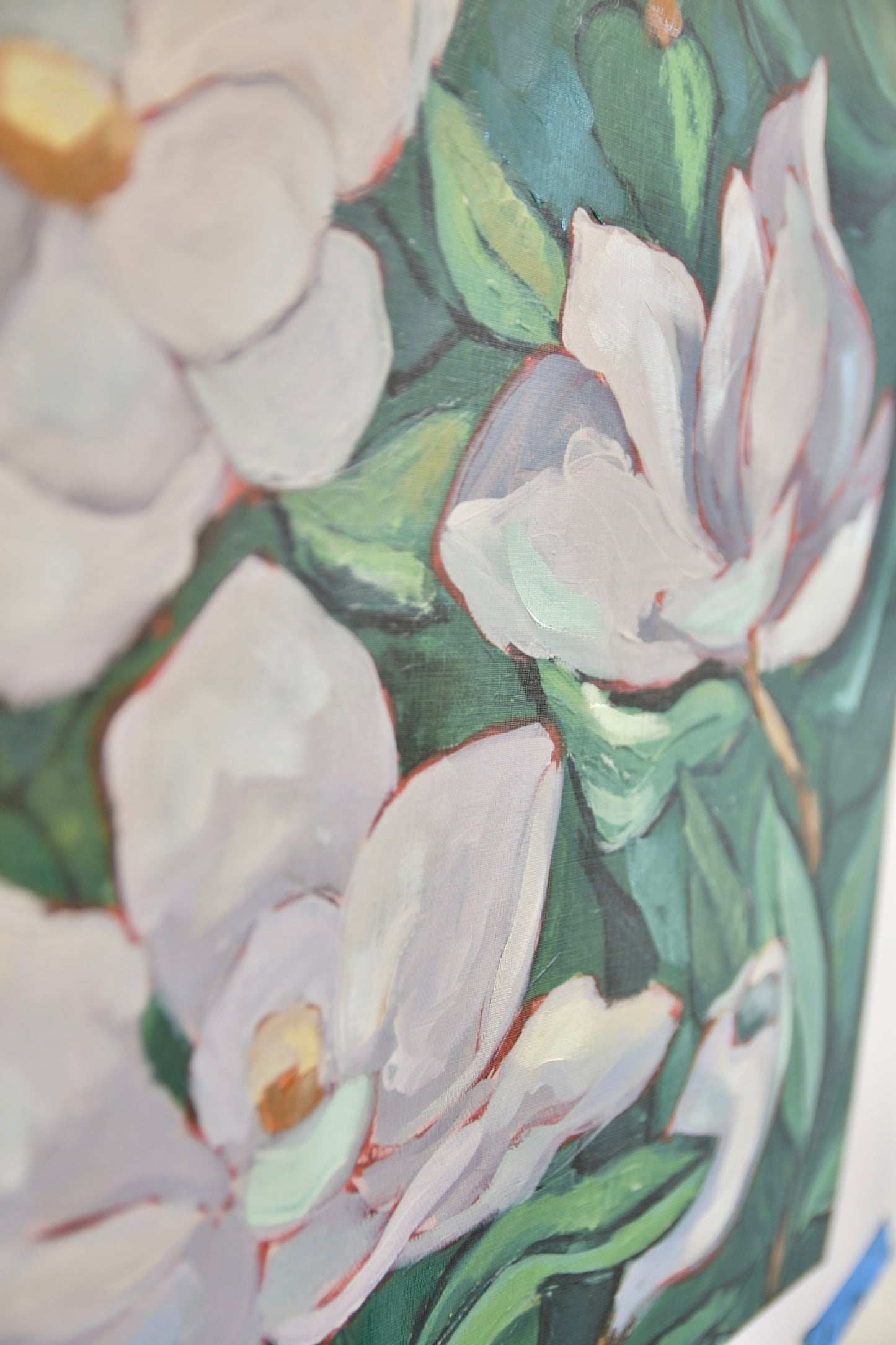 Poetry in Green - Embellished Signed Print