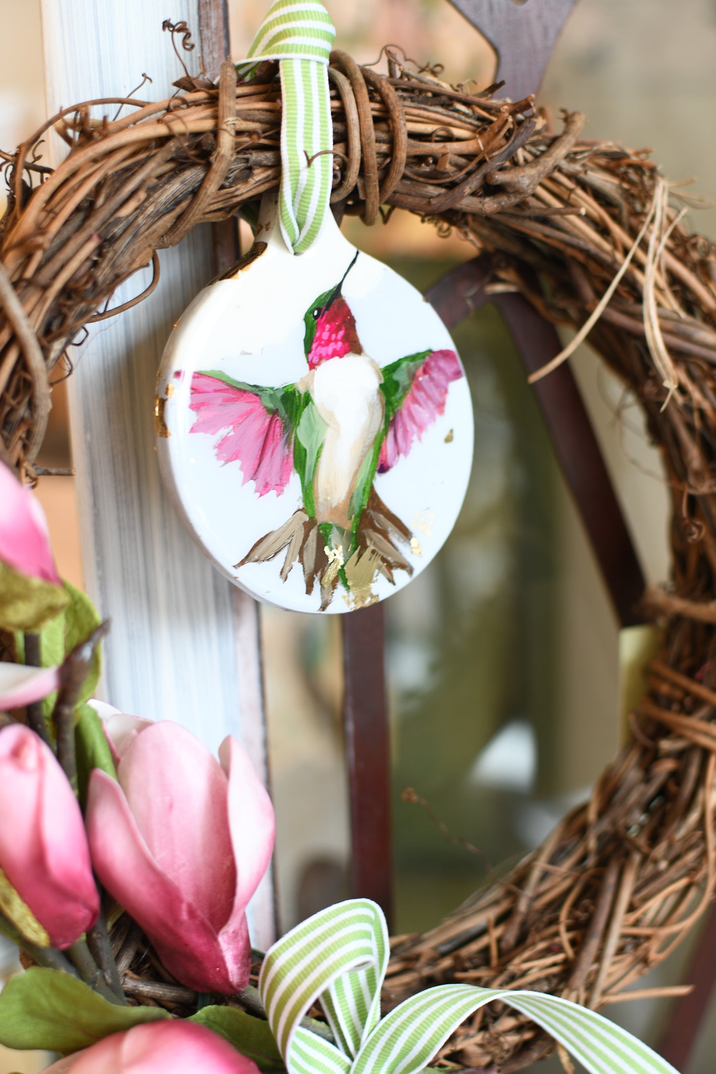 Tulip Magnolia Small Wreath