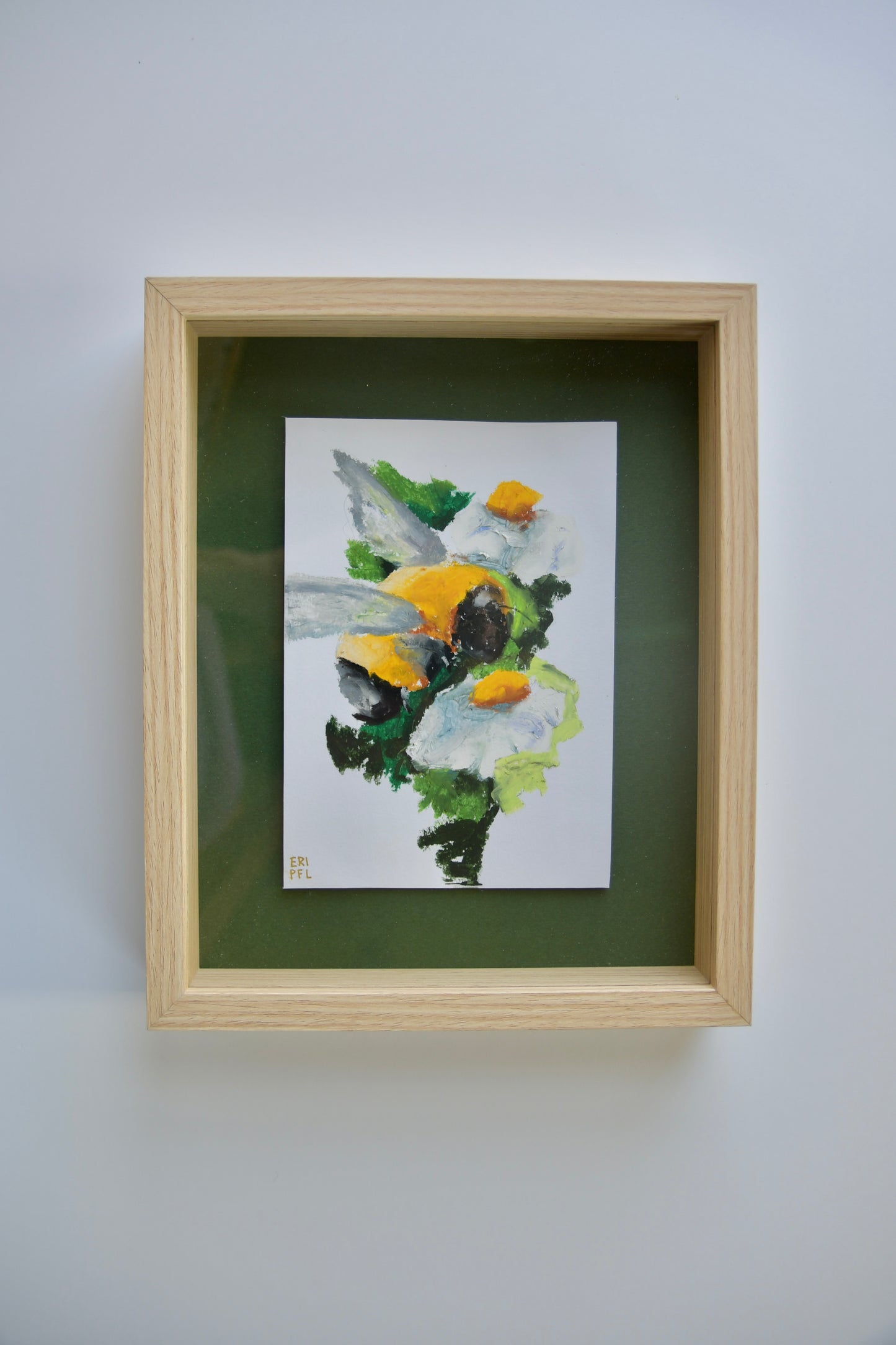 Bee Pastel Art