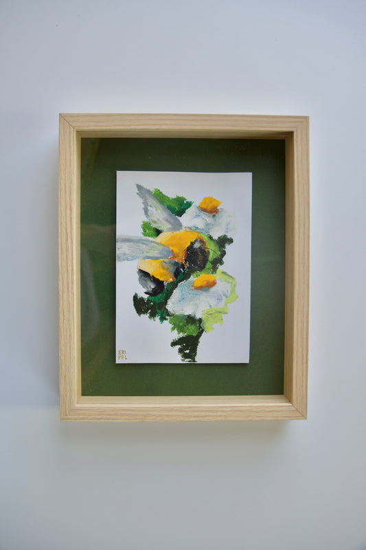 Bee Pastel Art