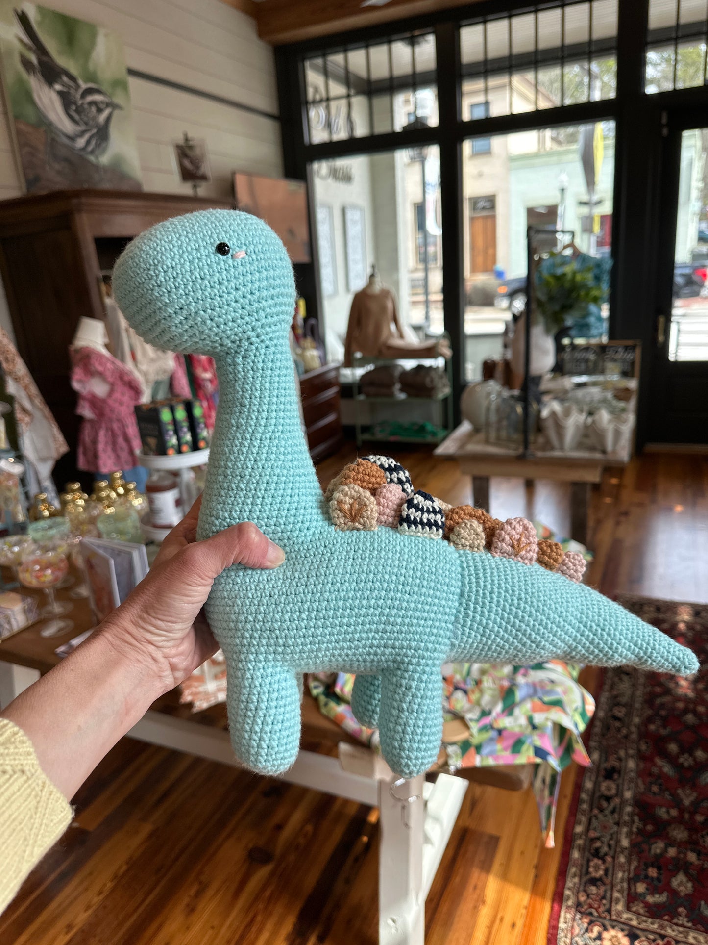 Geoffy - Crochet dinosaur