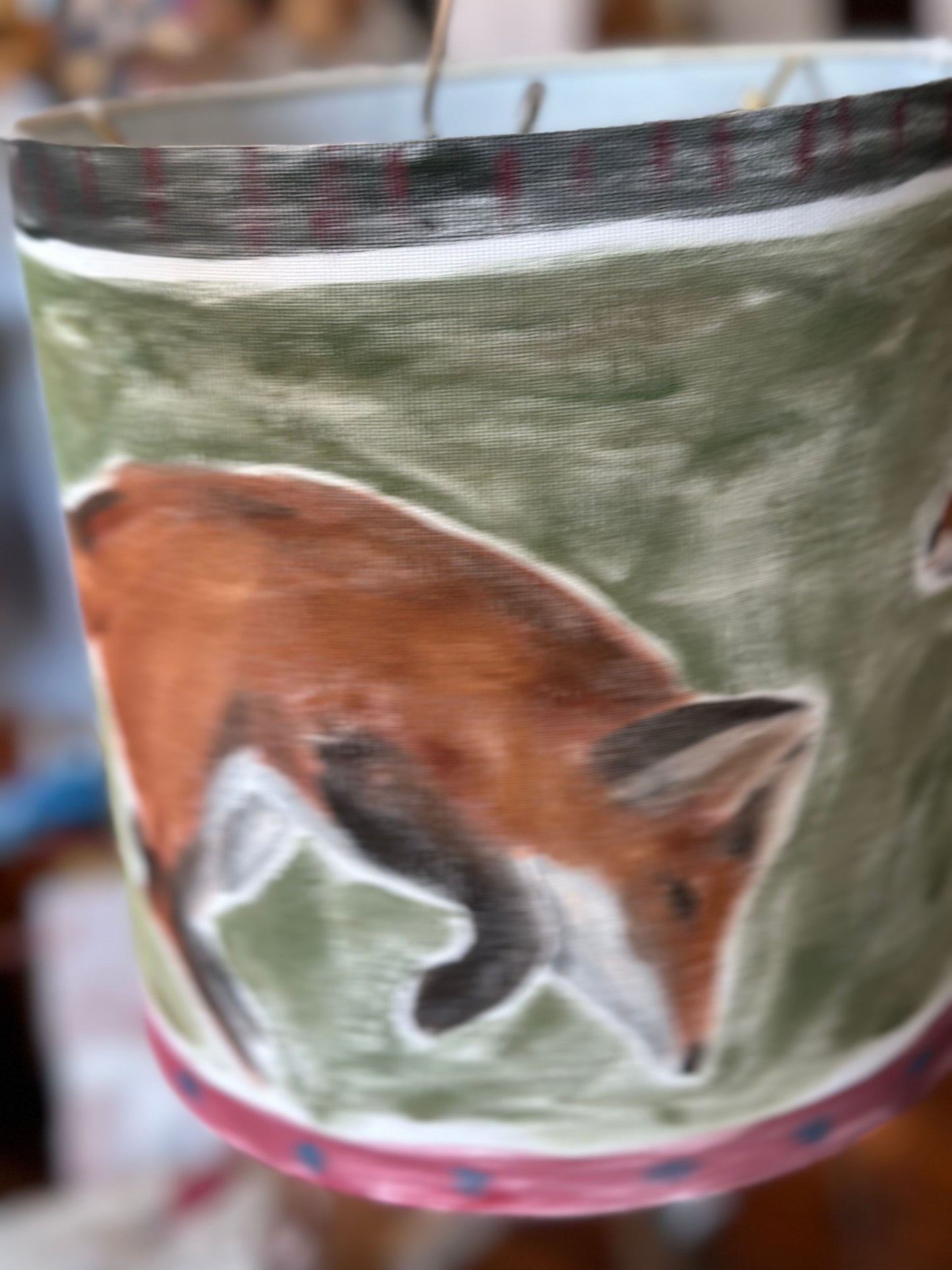 Frolicking Foxes Lamp Shade