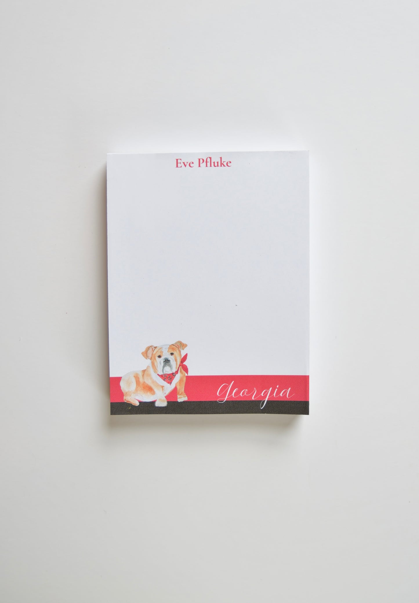 Georgia Notepad 4x5
