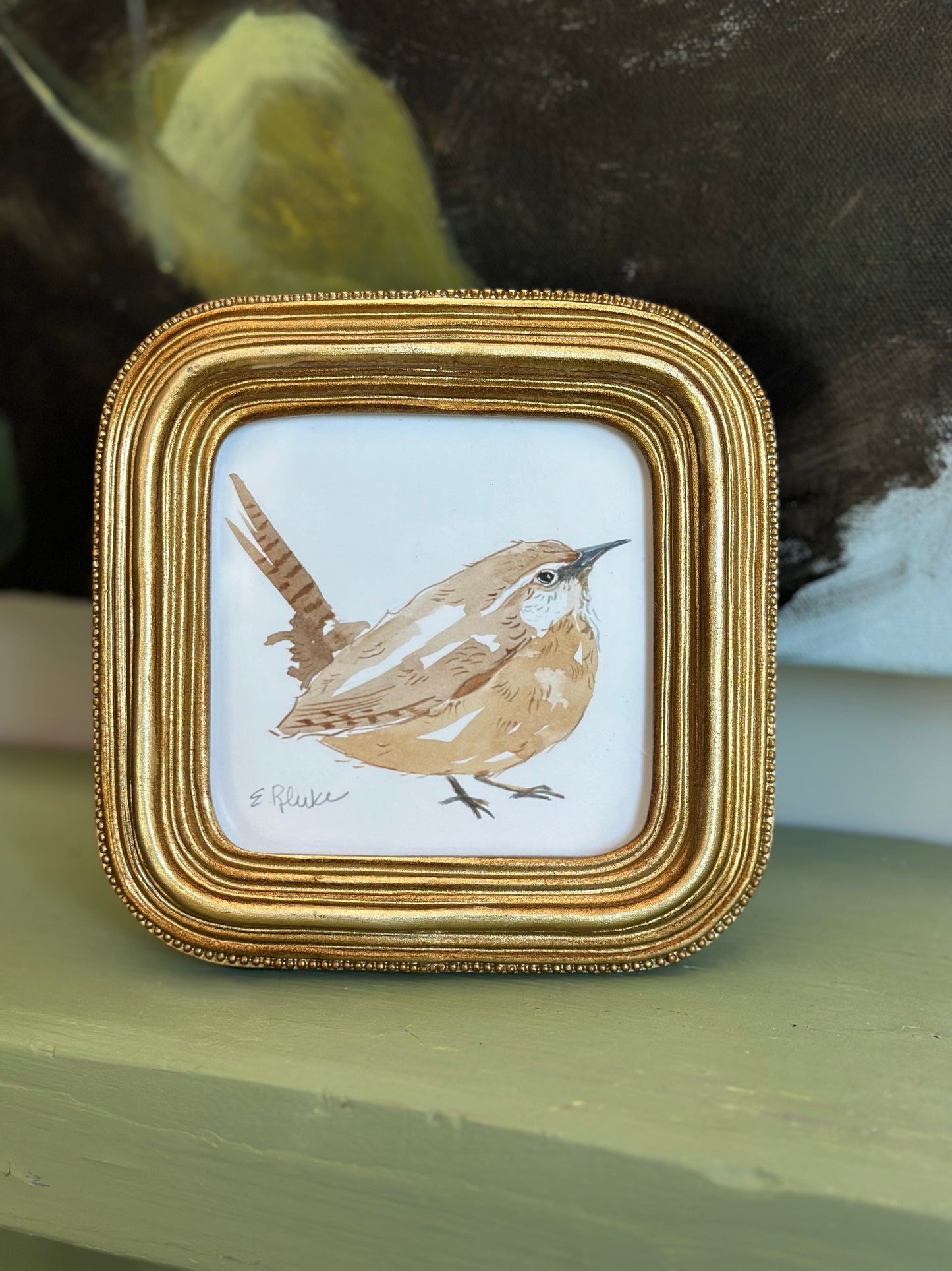 Watercolor Wren