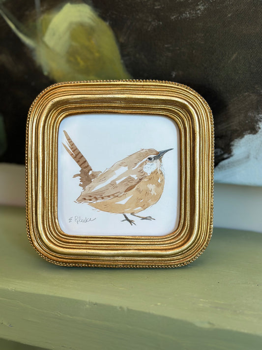 Watercolor Wren
