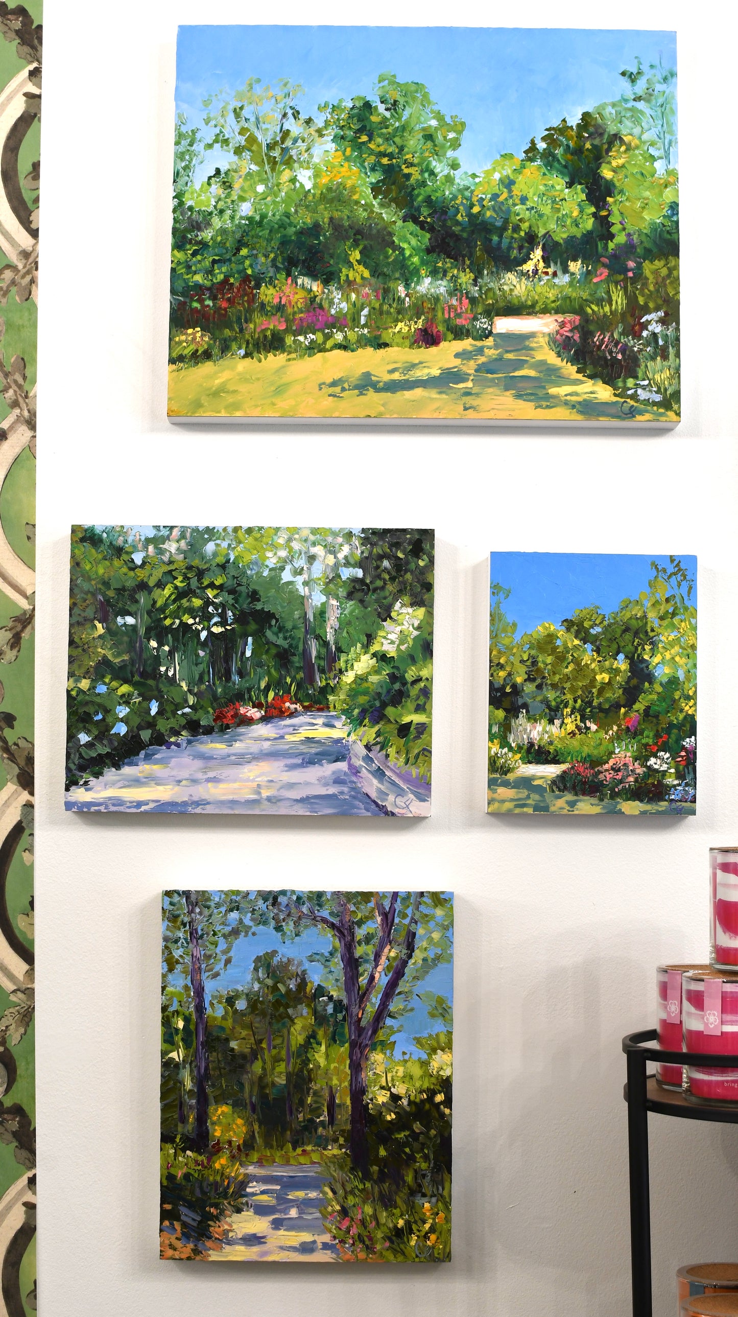 Let’s Explore The Garden Oil Painting