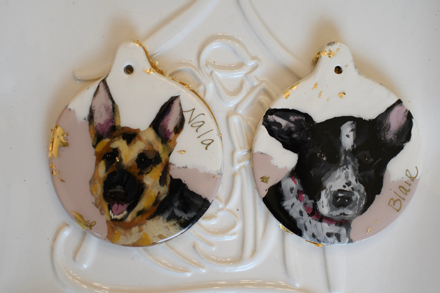 Custom Pet Portrait Ornament