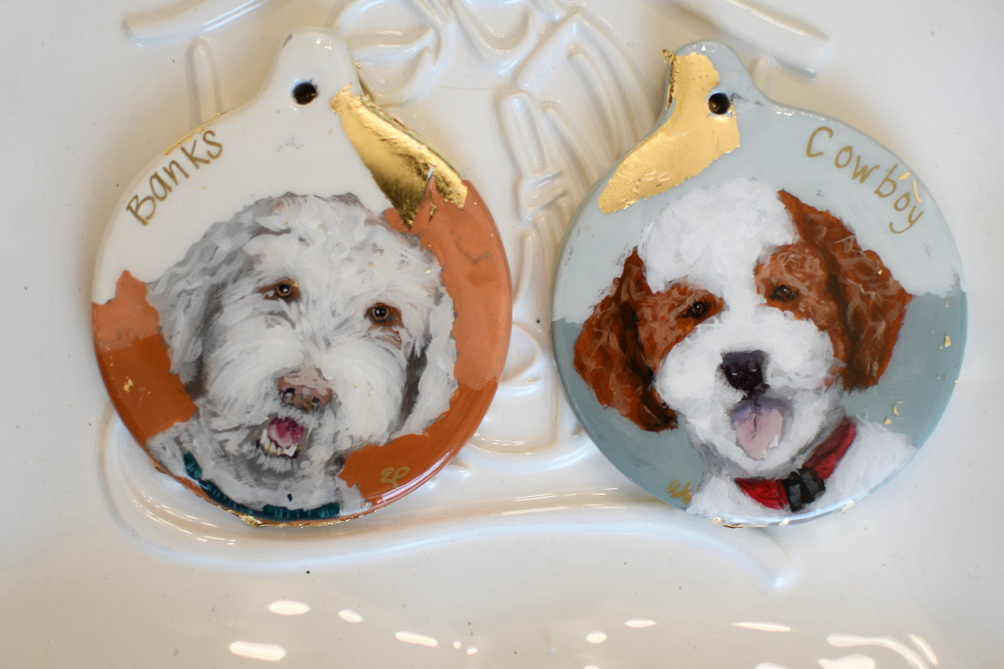 Custom Pet Portrait Ornament