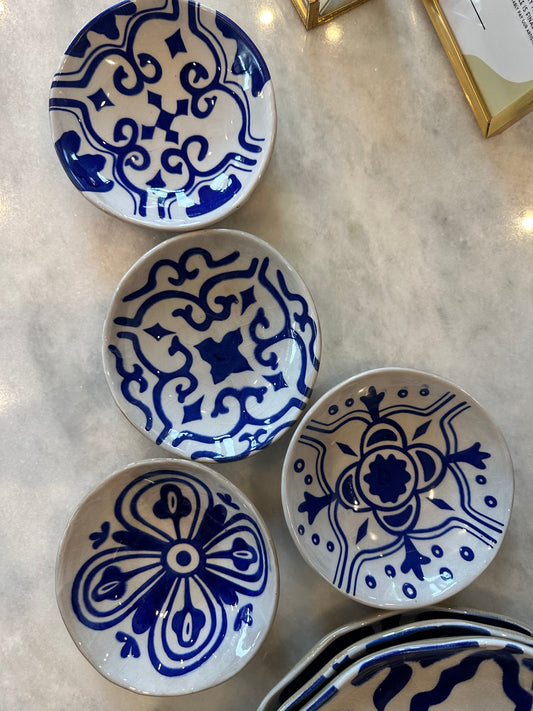 Blue & White Tidbit Bowls