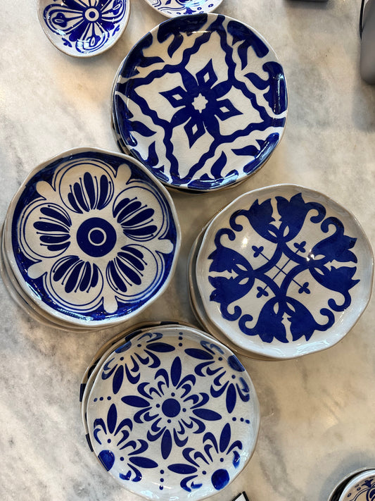 Blue & White Plates