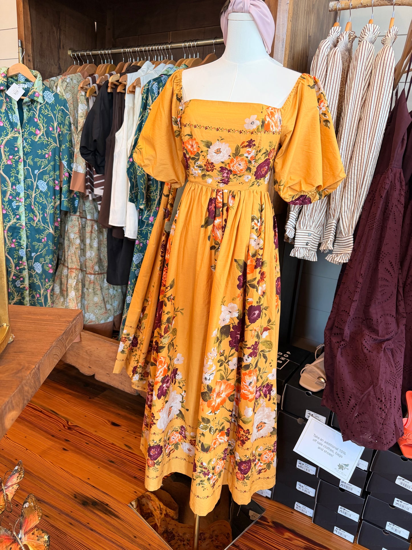 Jeanne Tiered Midi Dress
