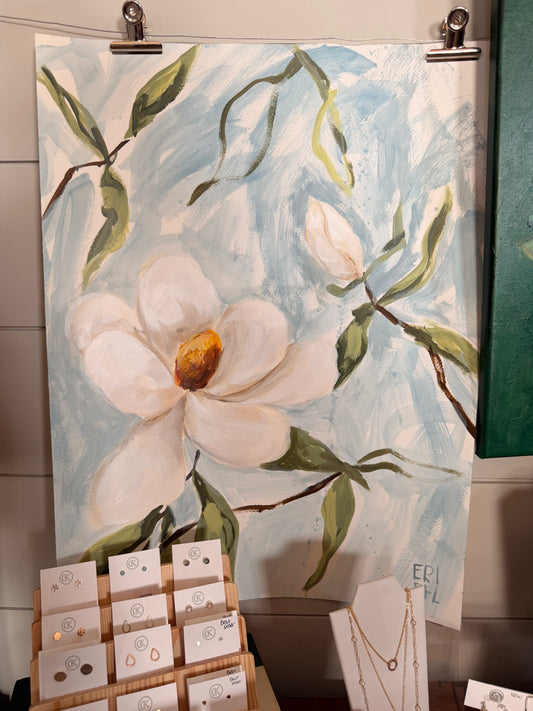 Magnolias on Paper