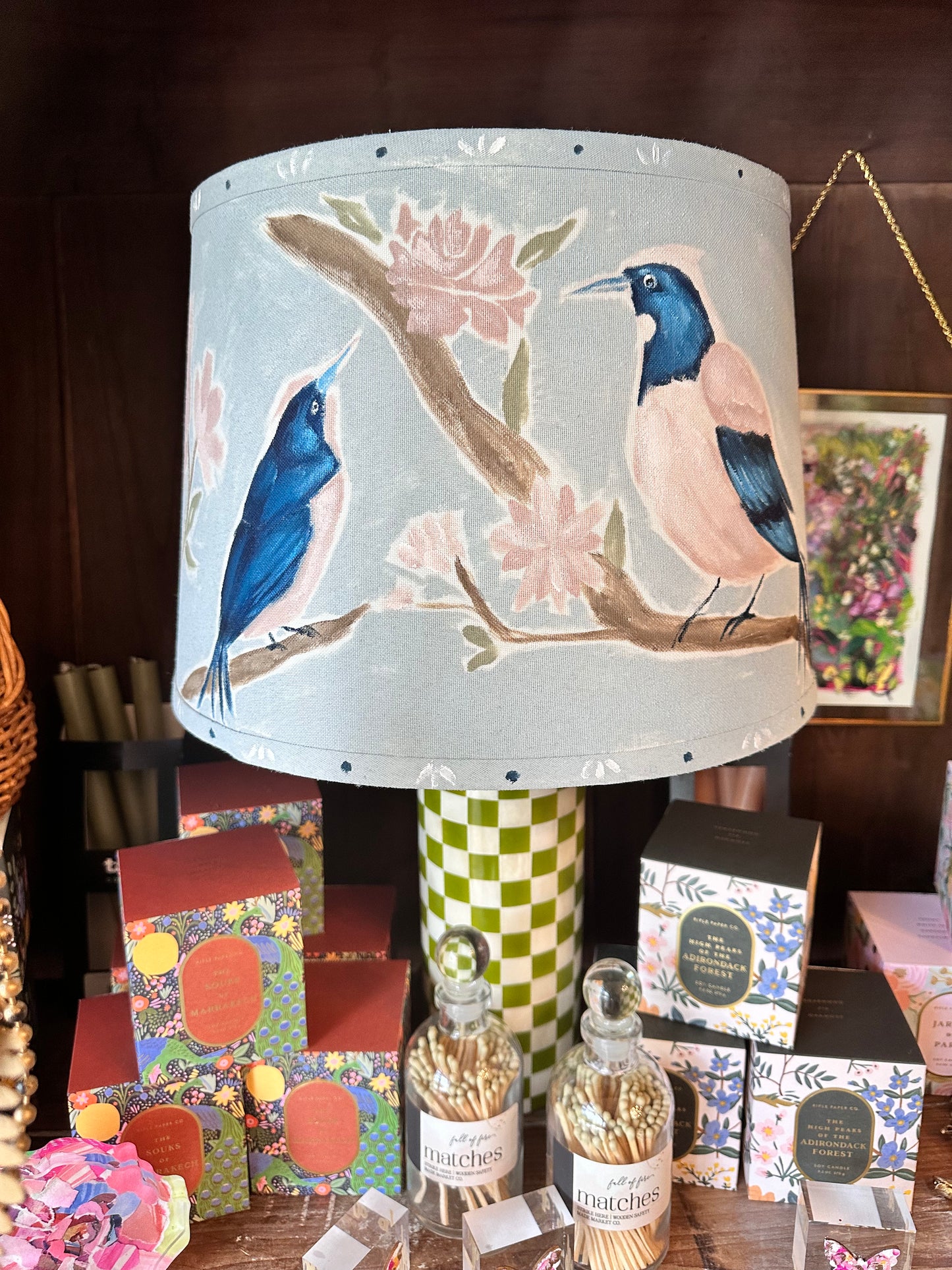 Hand Painted Lampshade