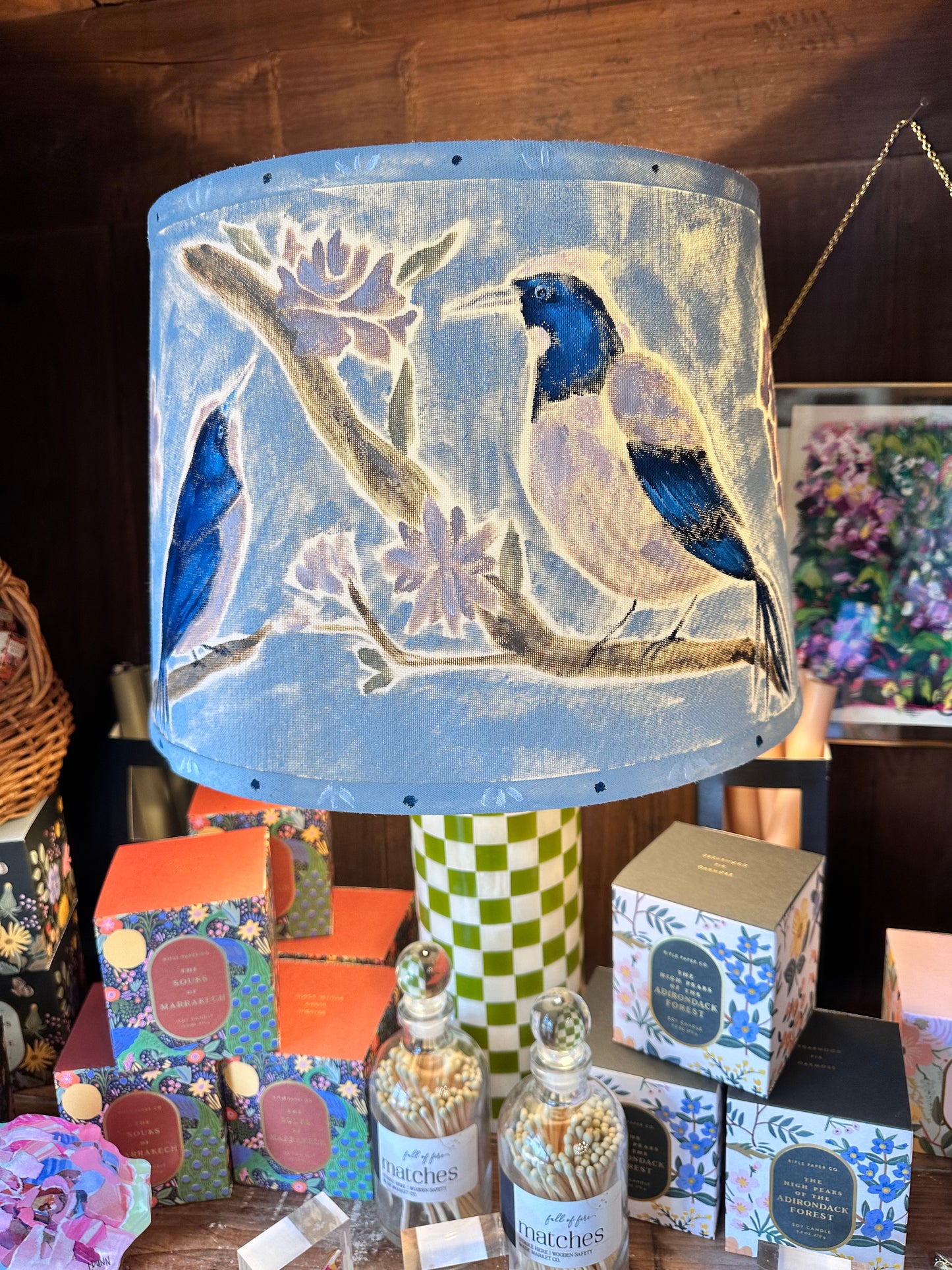 Hand Painted Lampshade