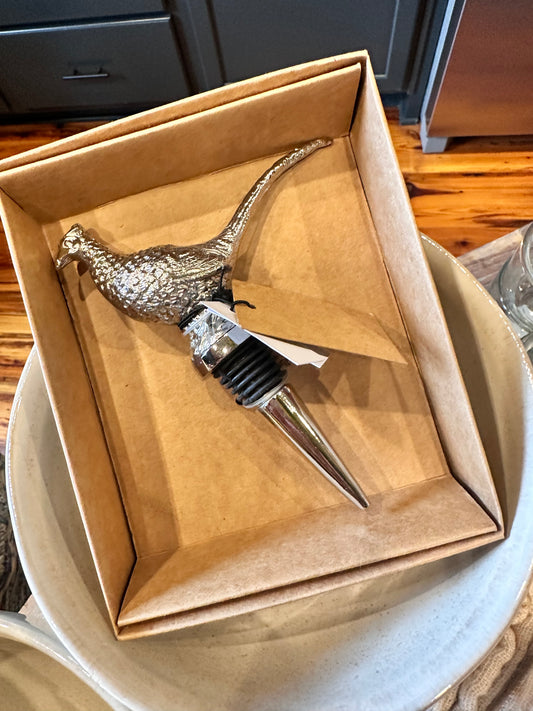 Pheasant Bottle Stopper