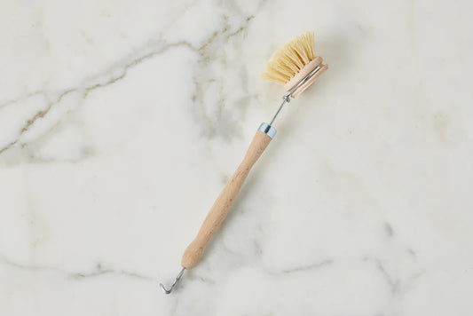 Euro Wood-Handled Dish Brush