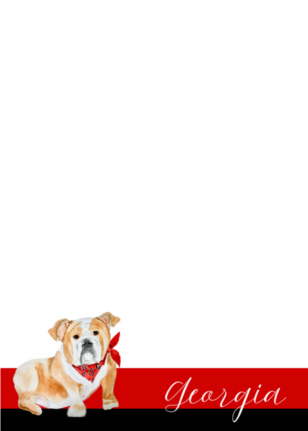Georgia 5x7 Notepad