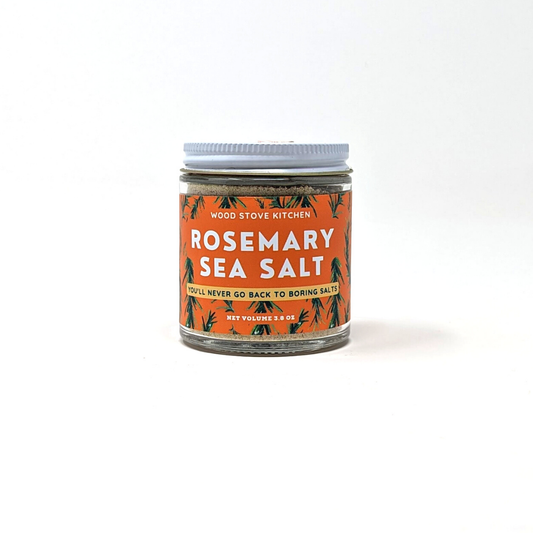 Wood Stove Kitchen - Rosemary Sea Salt (new label!)
