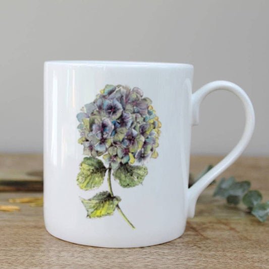 Toasted Crumpet - Hydrangea Mug In A Gift Box