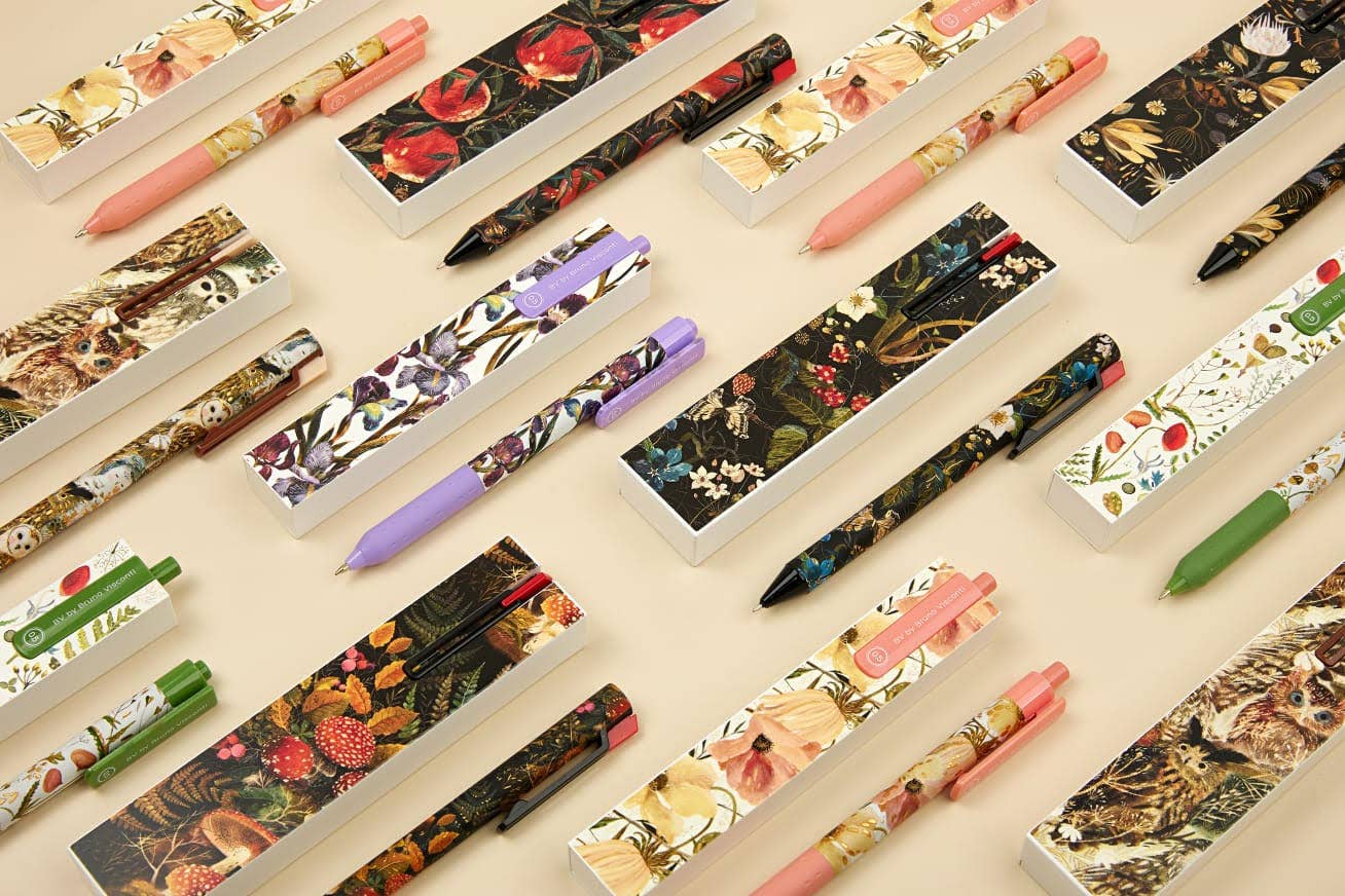 BV by Bruno Visconti - DreamBox Gel Click Pen - Owls
