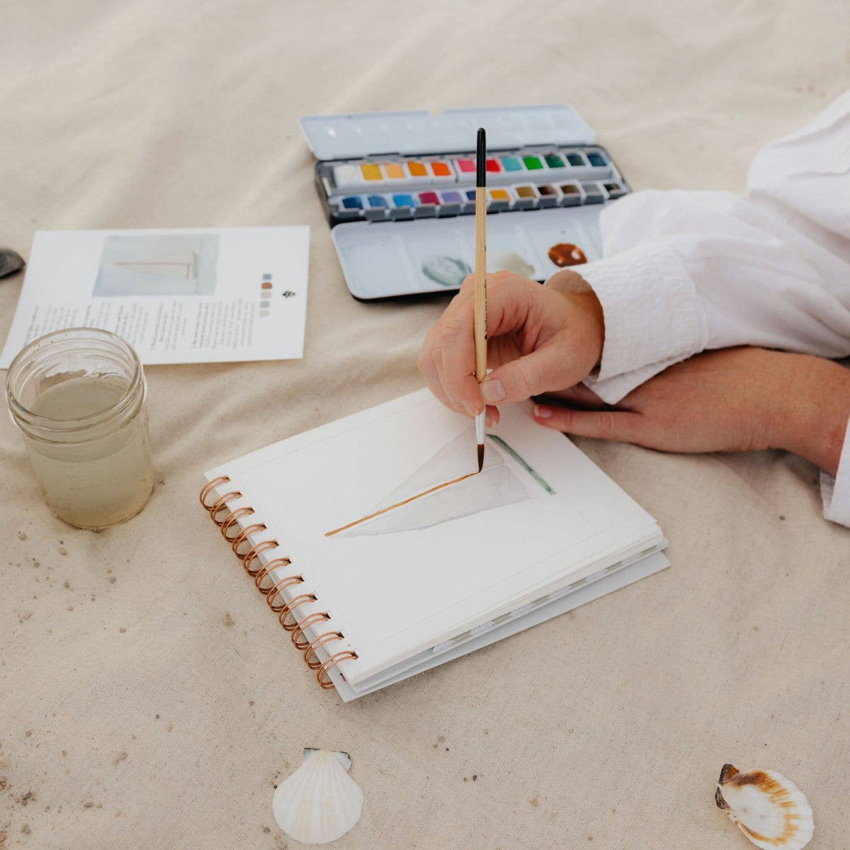 bailey rae studio - Coastal watercolor workbook