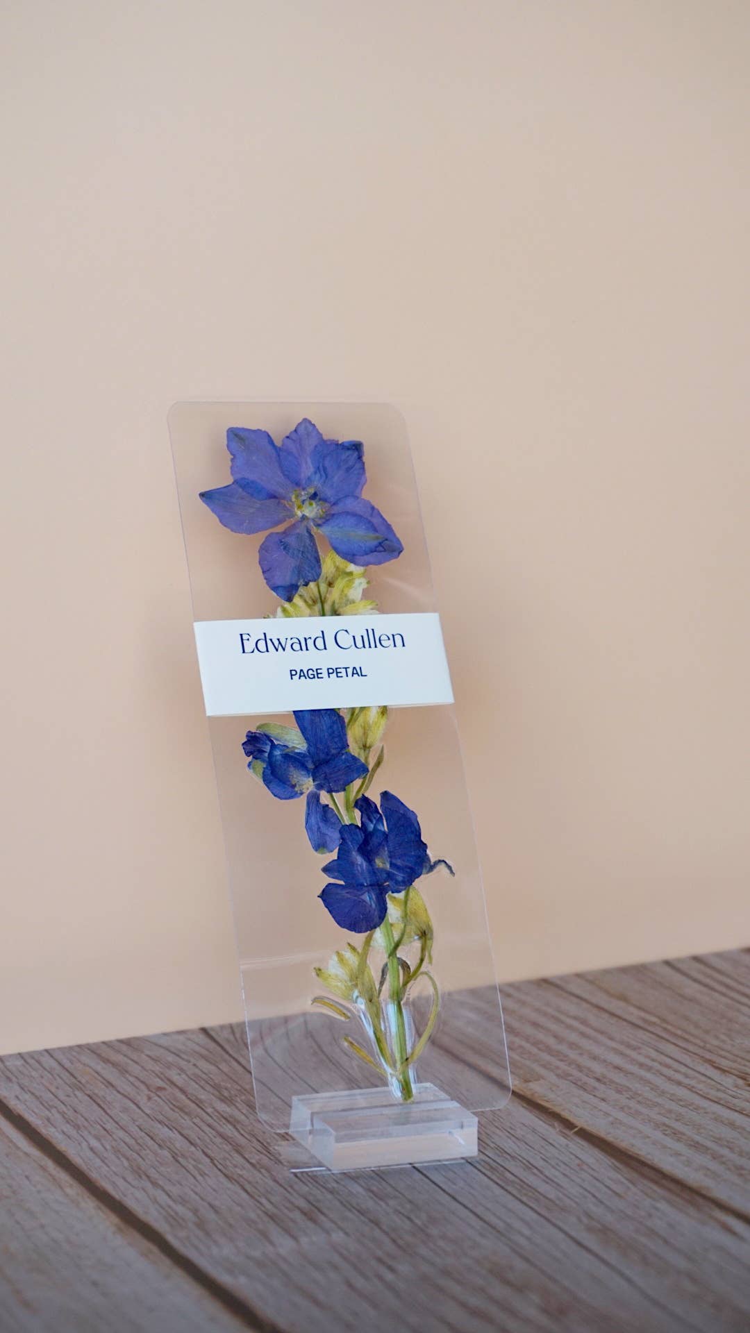 Page Petal - Edward Cullen Bookmark | For the Eternal Romantic
