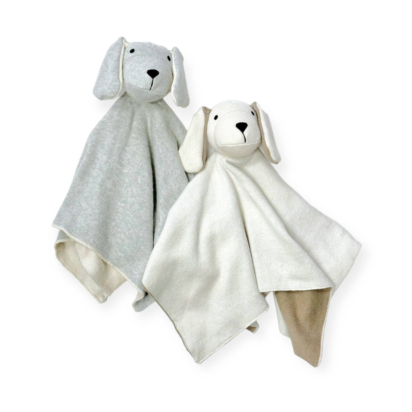 Viverano Organics - Puppy Dog - Organic Baby Lovey Security Blanket Cuddle Cloth
