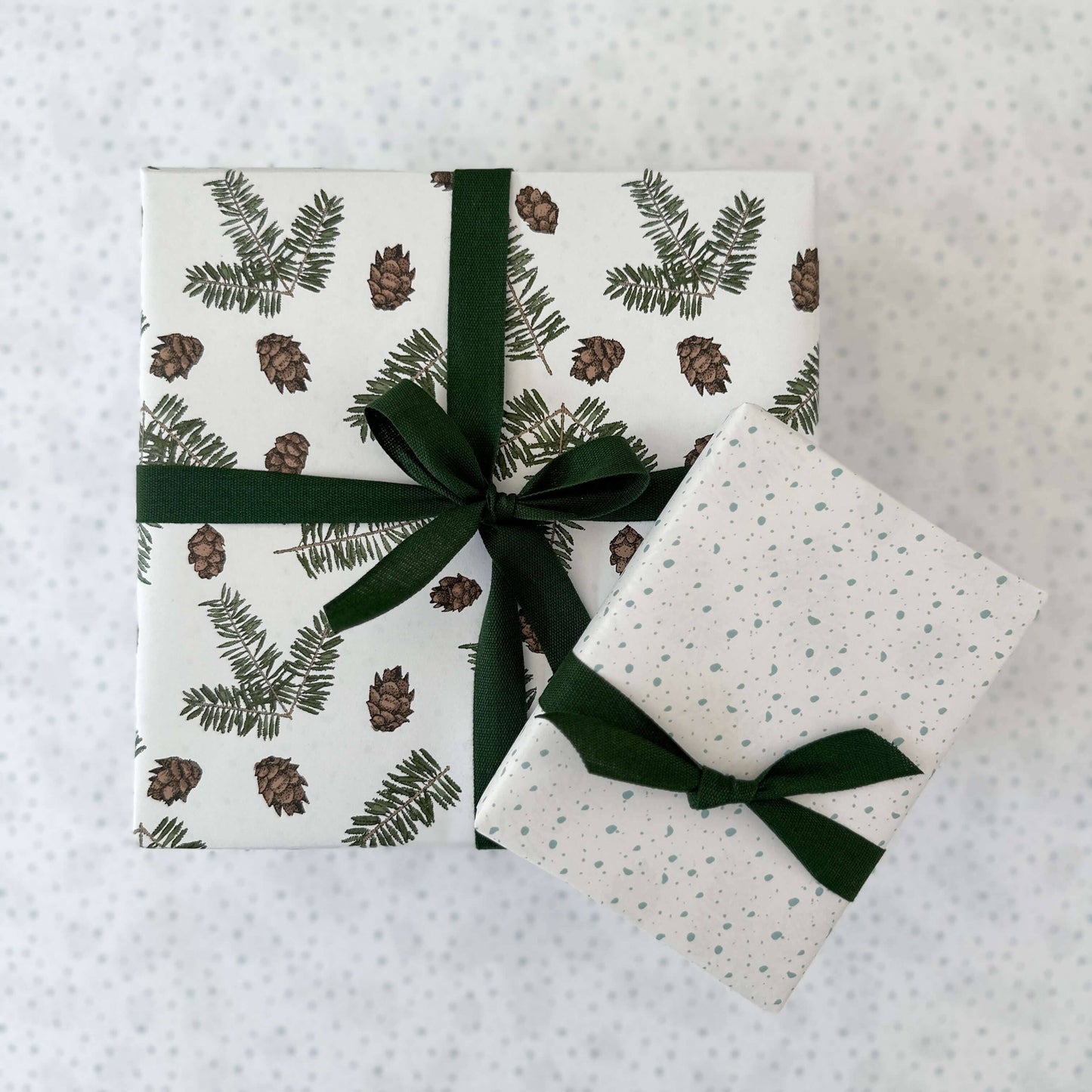 Ballard & Prescott - Pine Cone Wrapping Paper
