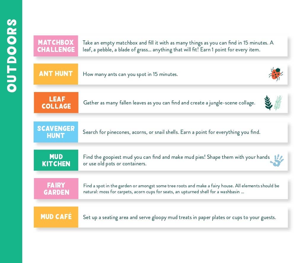 Hachette Book Group - Things to do outdoors: 100 Activities