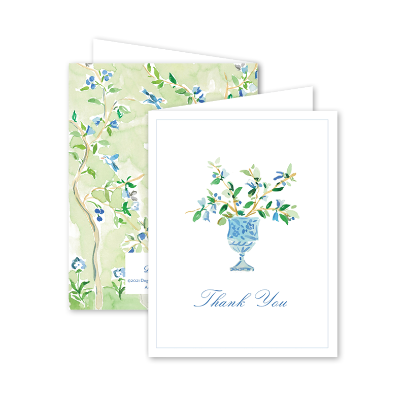 Dogwood Hill - Bespoke Thank You Card