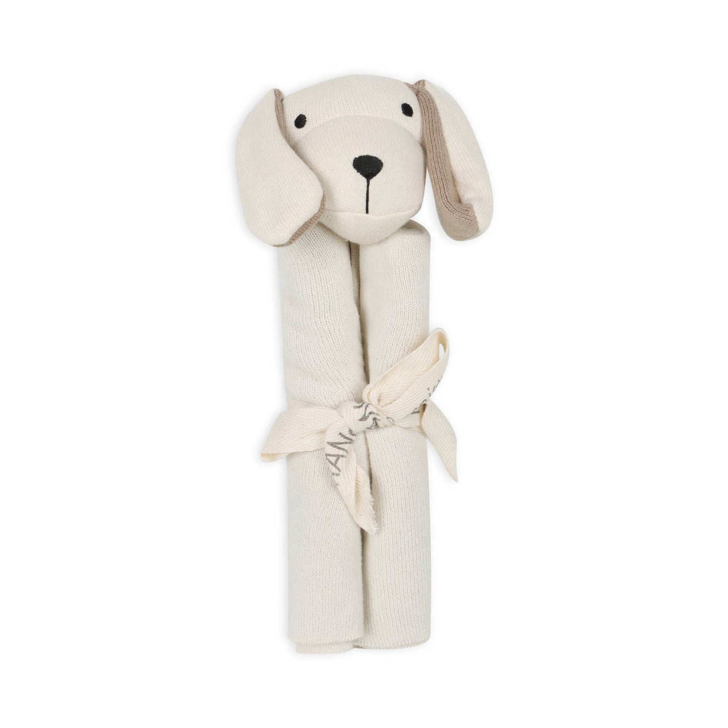 Viverano Organics - Puppy Dog - Organic Baby Lovey Security Blanket Cuddle Cloth