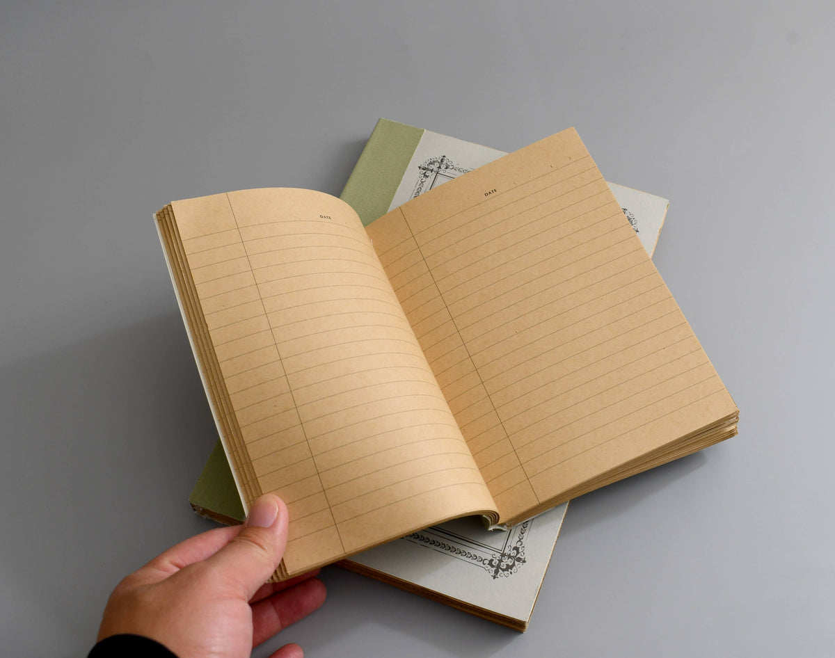 Petal & Flow - B5 Rough NoteBook: Diary | Vintage Style Journal 7"x10"