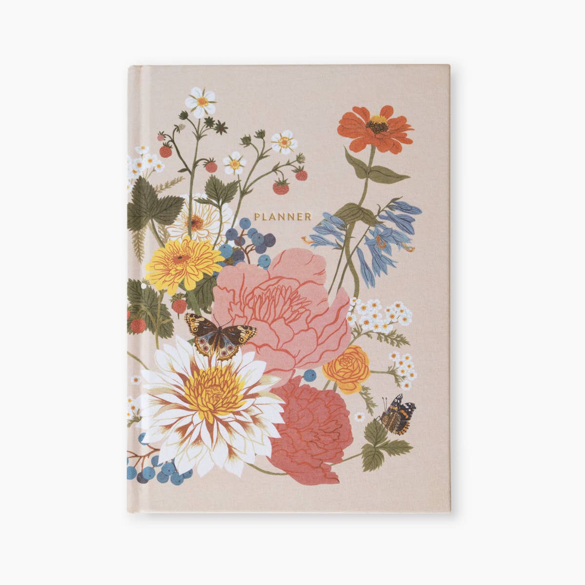 Botanica Paper Co. - GARDEN FLORA | LINEN-BOUND UNDATED WEEKLY PLANNER