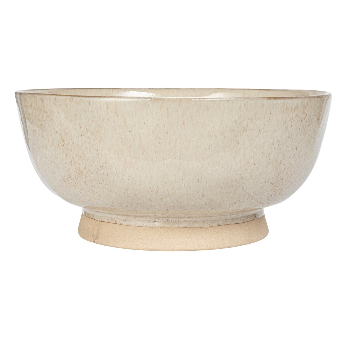 Stoneware Footed Bowl Large