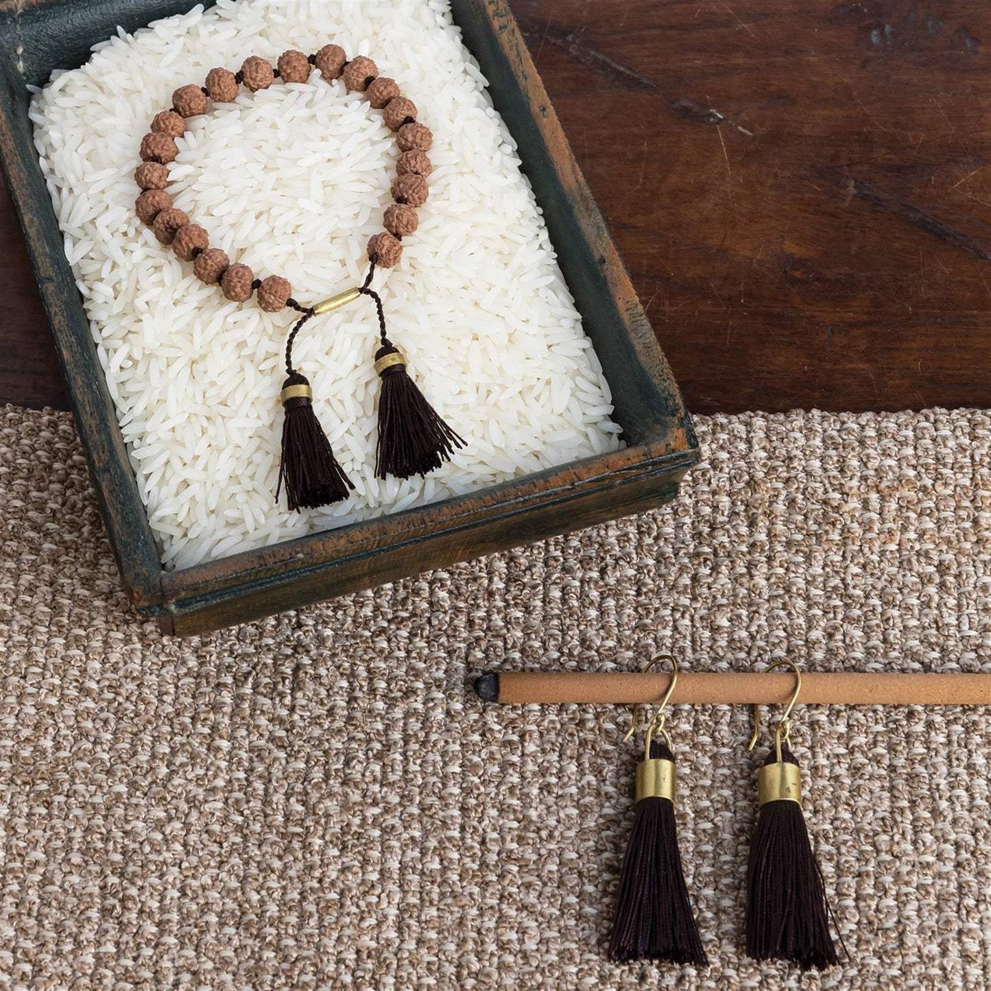 HomArt - Mala and Tassel Bracelet 4: Brass Based Jewelry / Brass