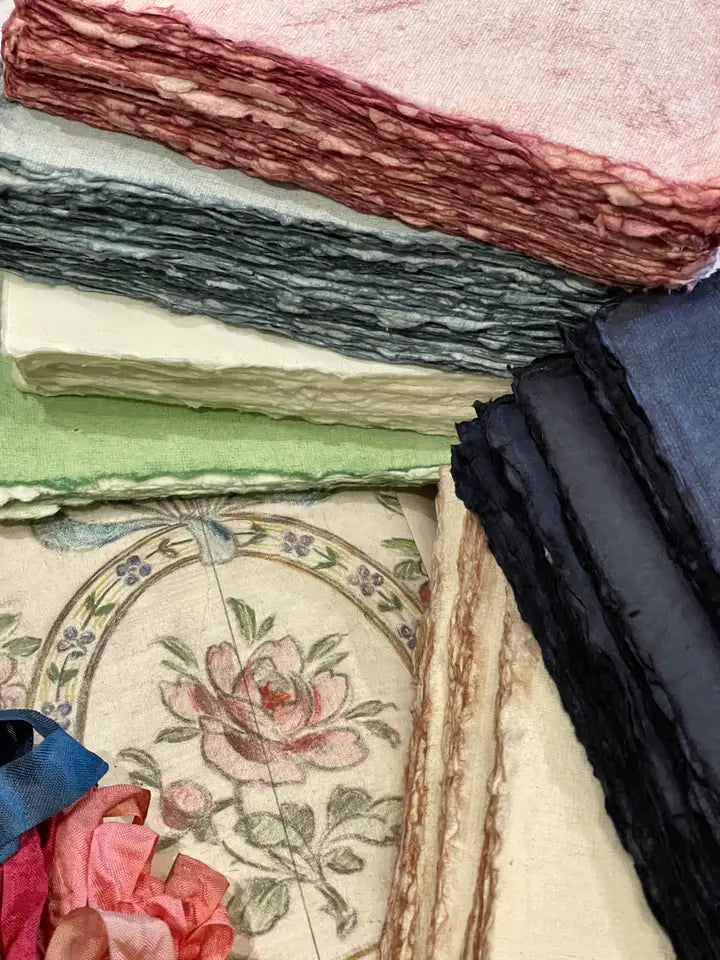 Monahan Papers - Handmade Deckled Edge Paper Bundles