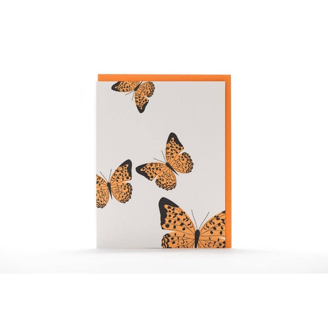 Butterfly Modern Card: Box Set of 6 Cards