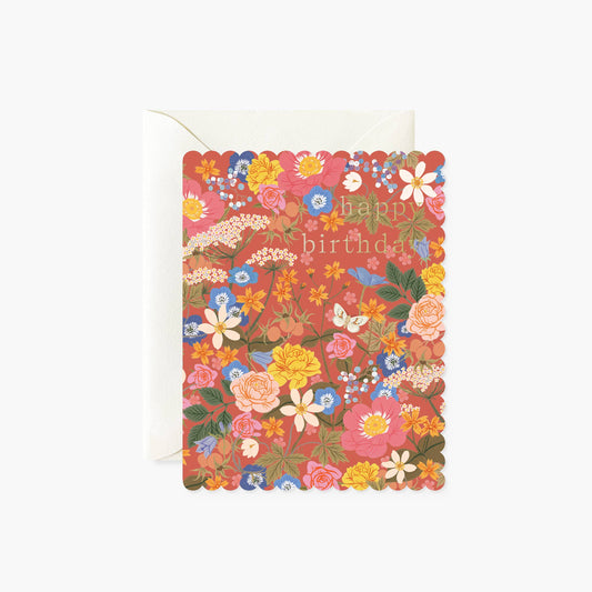 Botanica Paper Co. - DUSK FLORA BIRTHDAY | greeting card