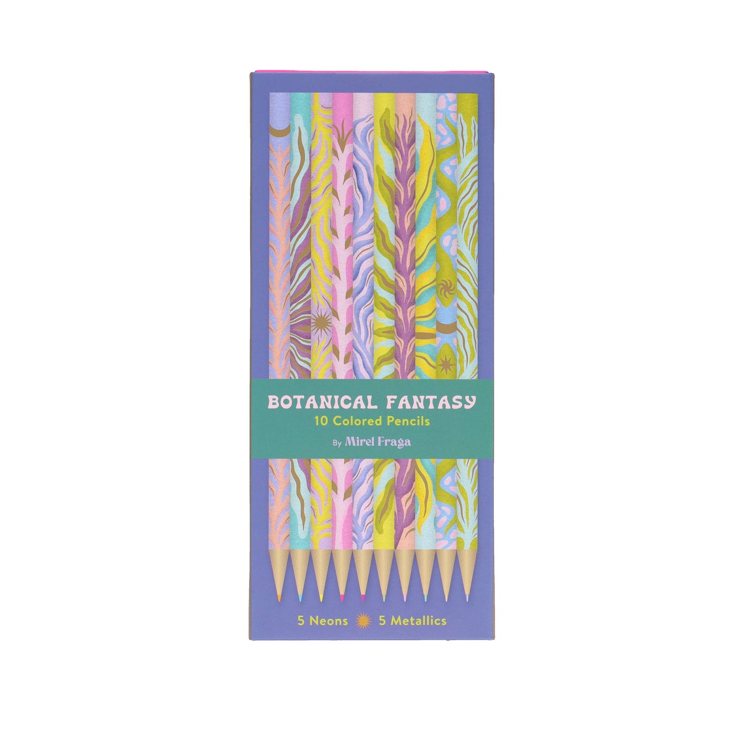 Chronicle Books - Botanical Fantasy: 10 Colored Pencils